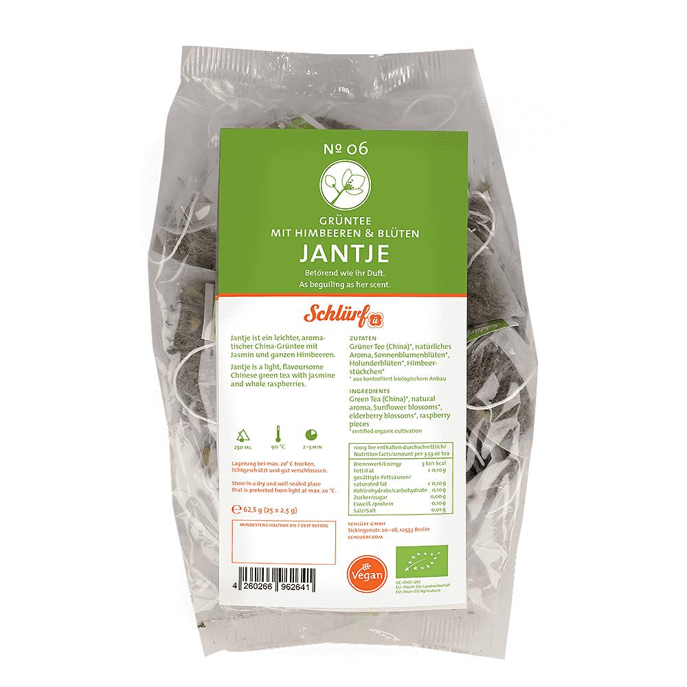 Grüntee "Jantje" No. 06 - Tüüte Grüntee "Jantje" No. 06 - Tüüte