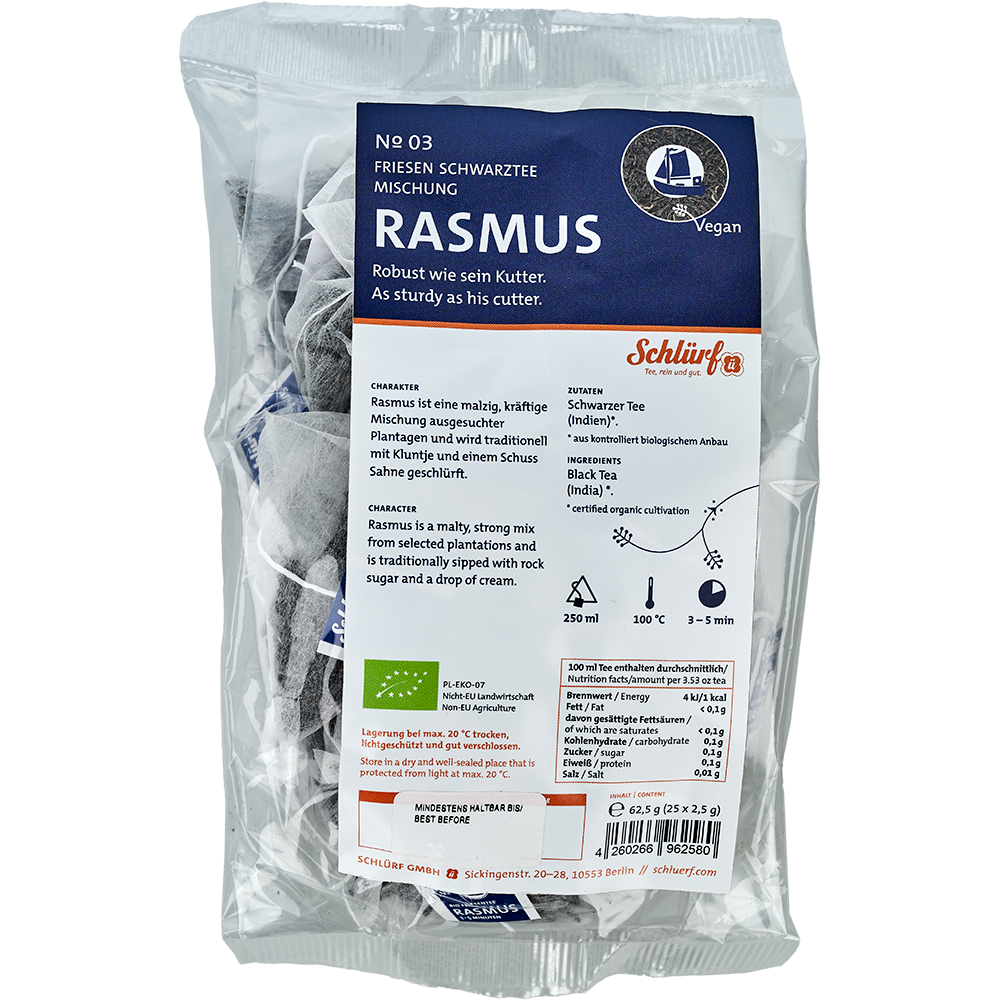 Friesentee "Rasmus" No. 03 - Tüüte Friesentee "Rasmus" No. 03 - Tüüte