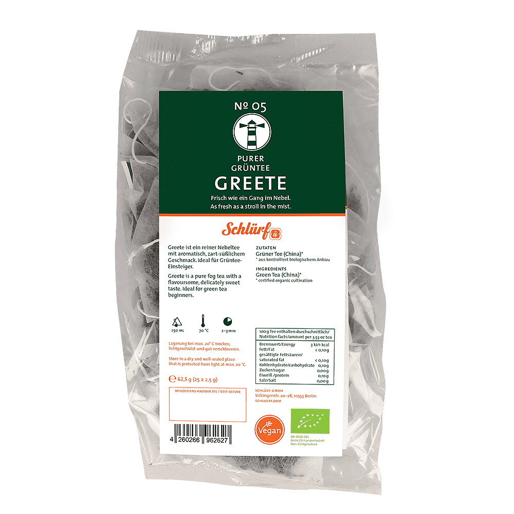 Grüntee "Greete" No. 05 - Tüüte Grüntee "Greete" No. 05 - Tüüte