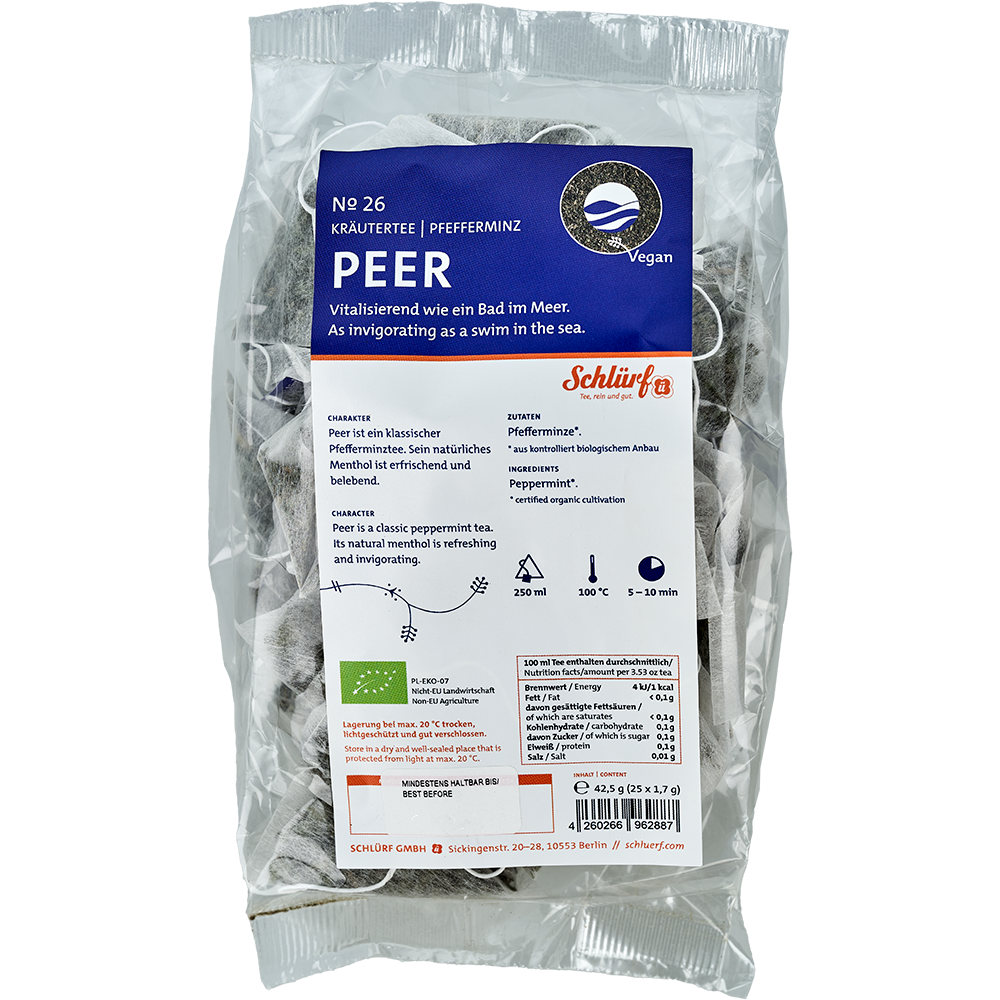 Kräutertee "Peer" No. 26 - Tüüte Kräutertee "Peer" No. 26 - Tüüte