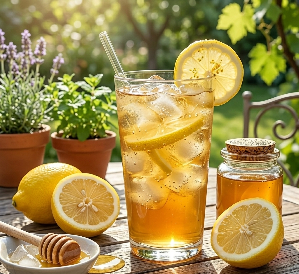 Herbal Balance Iced Tea mit Stine No. 25