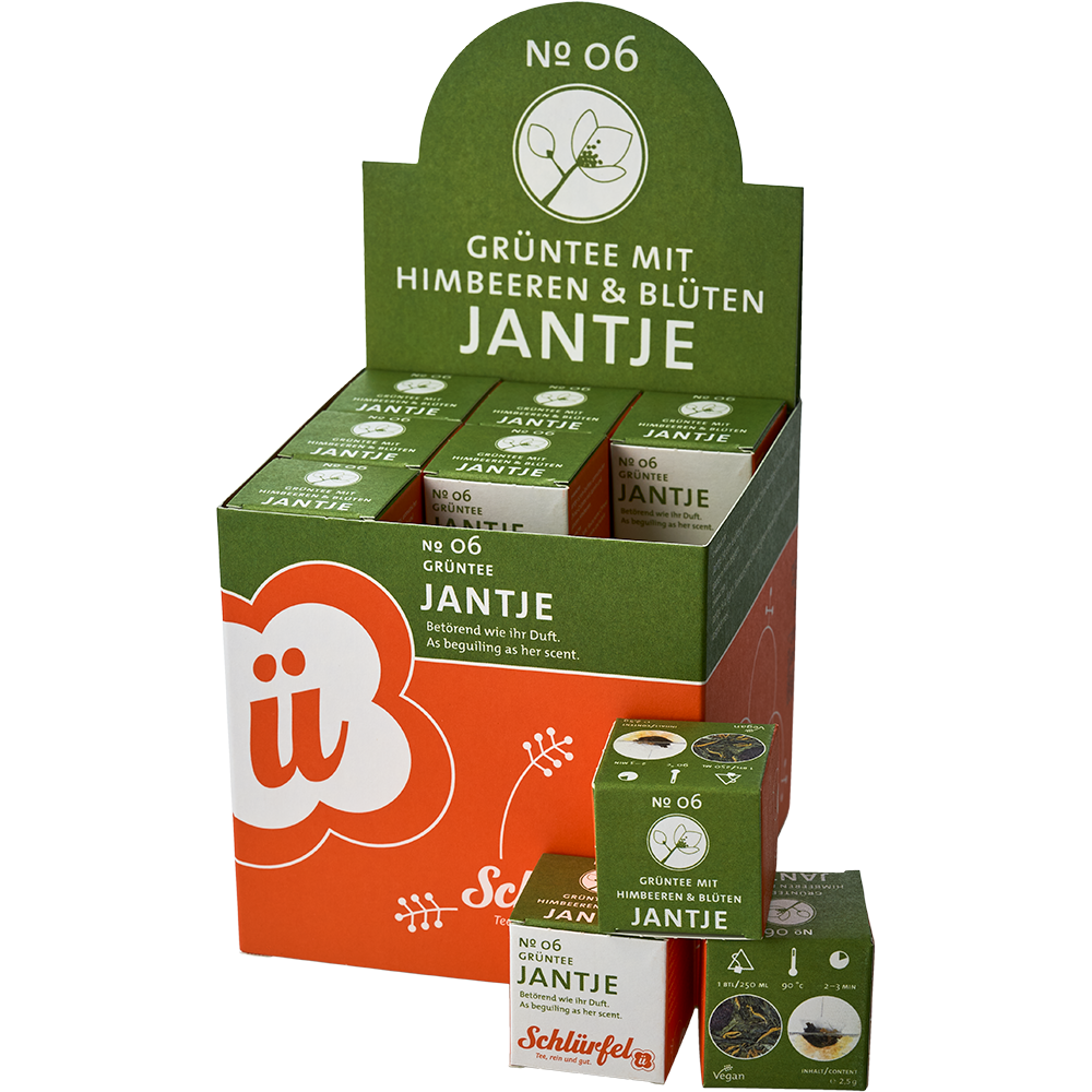 Grüntee „Jantje“ No. 06 - Schlürfel Grüntee „Jantje“ No. 06 - Schlürfel
