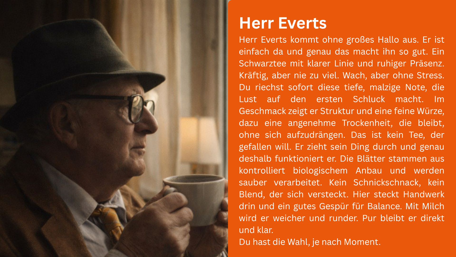 Schlürf Tee von Herr Everts vorgestellt