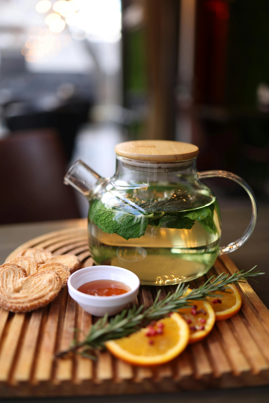 Peppermint Ice Tea: Herr Oltmanns Mint Cooler