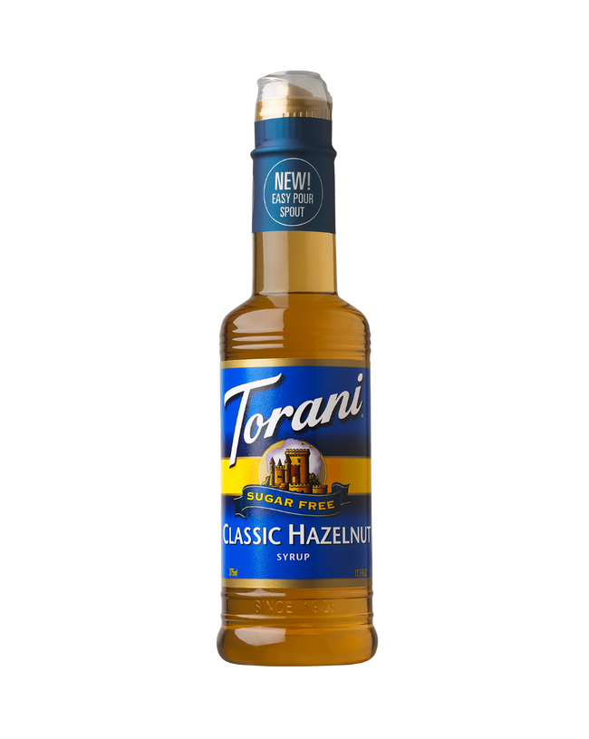 Torani - Sugarfree Syrup - Classic Hazelnut PET (zuckerfrei)