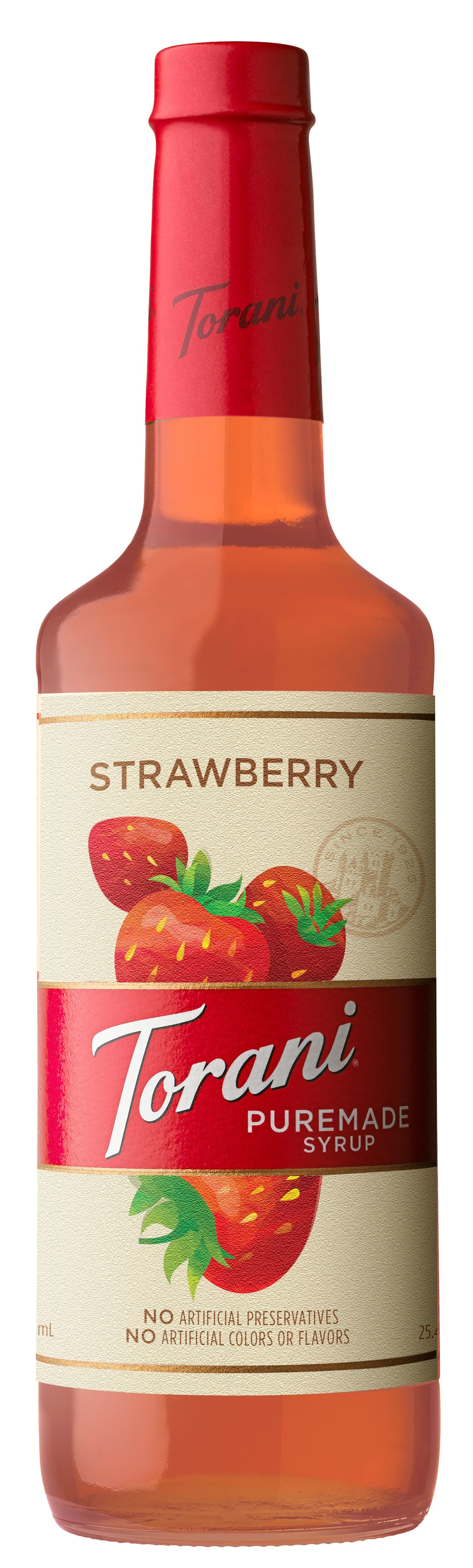 Torani - Puremade Syrup Strawberry Torani - Puremade Syrup Strawberry