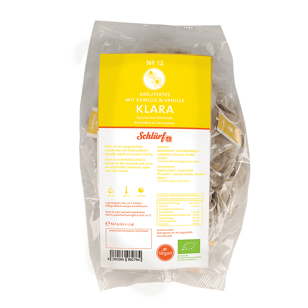 Kräutertee "Klara" No. 12 - Tüüte Kräutertee "Klara" No. 12 - Tüüte