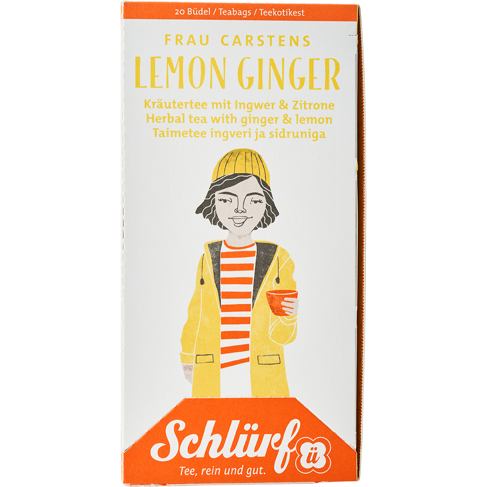 Frau Carstens Lemon Ginger - Büdel Frau Carstens Lemon Ginger - Büdel