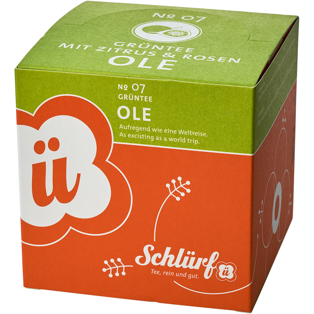 Grüntee „Ole“ No. 07 - Schlürfel