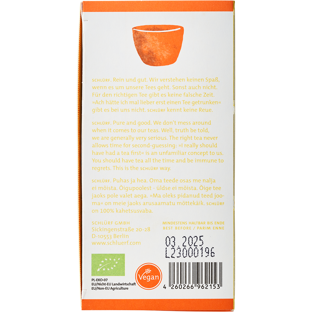 Frau Carstens Lemon Ginger - Büdel