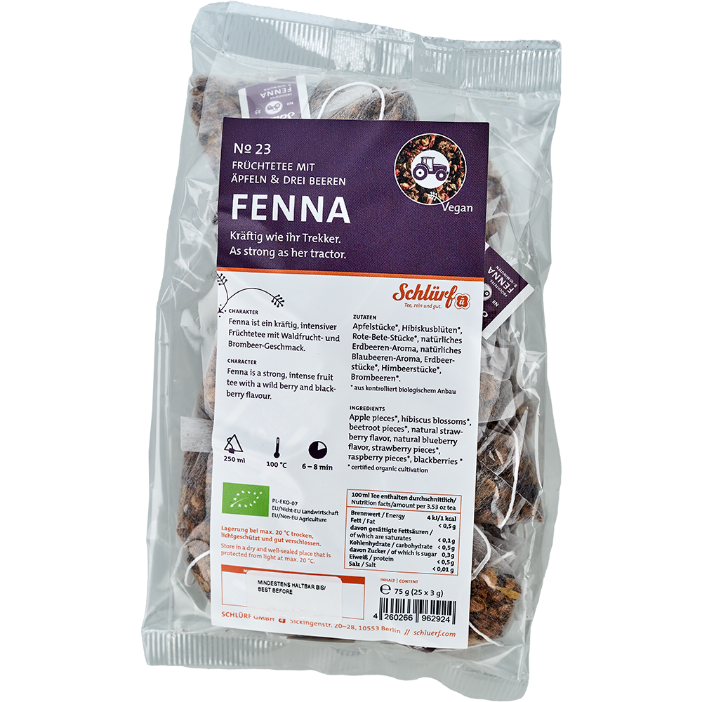 Früchtetee "Fenna" No. 23 - Tüüte Früchtetee "Fenna" No. 23 - Tüüte