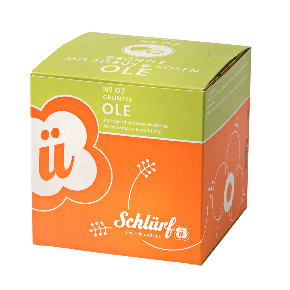 Grüntee „Ole“ No. 07 - Schlürfel