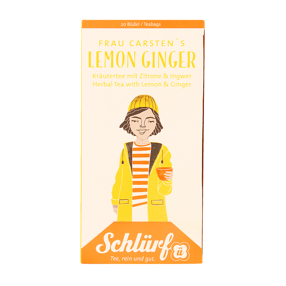 Frau Carstens Lemon Ginger - Büdel Frau Carstens Lemon Ginger - Büdel