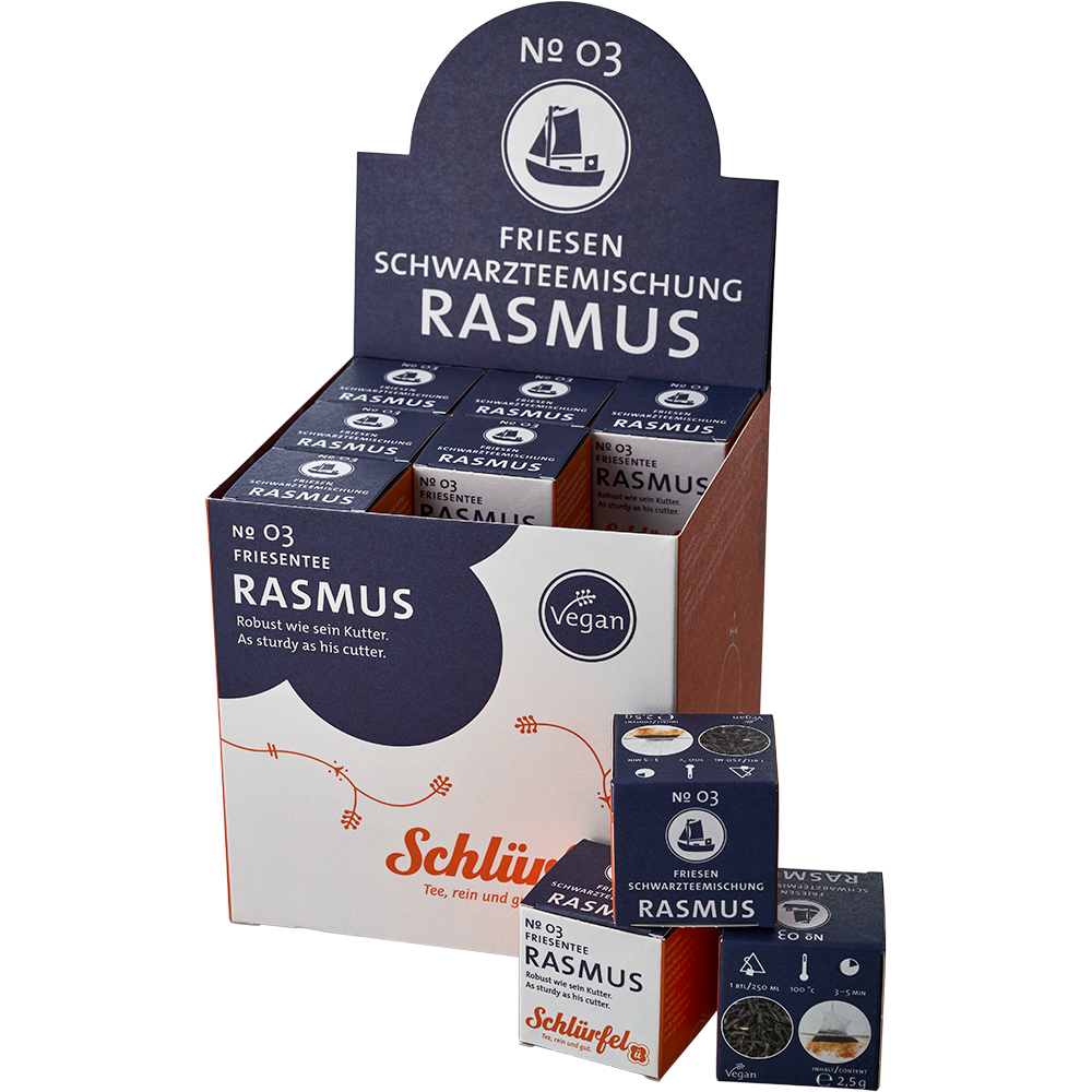 Friesentee „Rasmus“ No. 03 - Schlürfel Friesentee „Rasmus“ No. 03 - Schlürfel