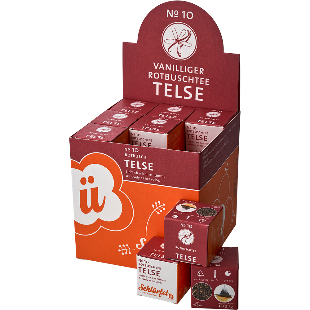Rotbusch „Telse“ No. 10 - Schlürfel Rotbusch „Telse“ No. 10 - Schlürfel