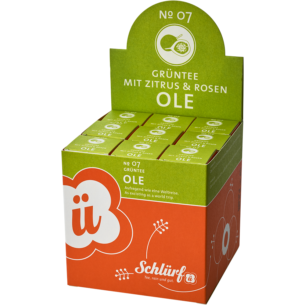 Grüntee „Ole“ No. 07 - Schlürfel