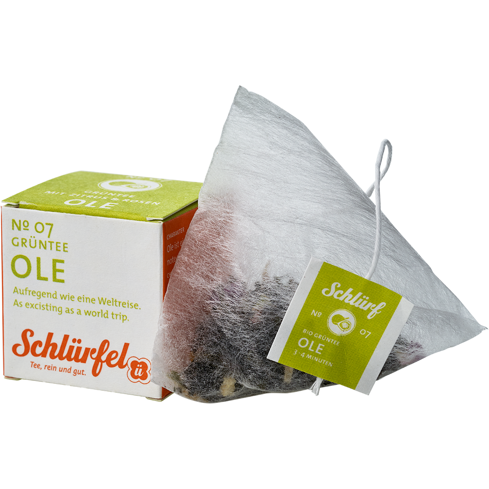 Grüntee „Ole“ No. 07 - Schlürfel