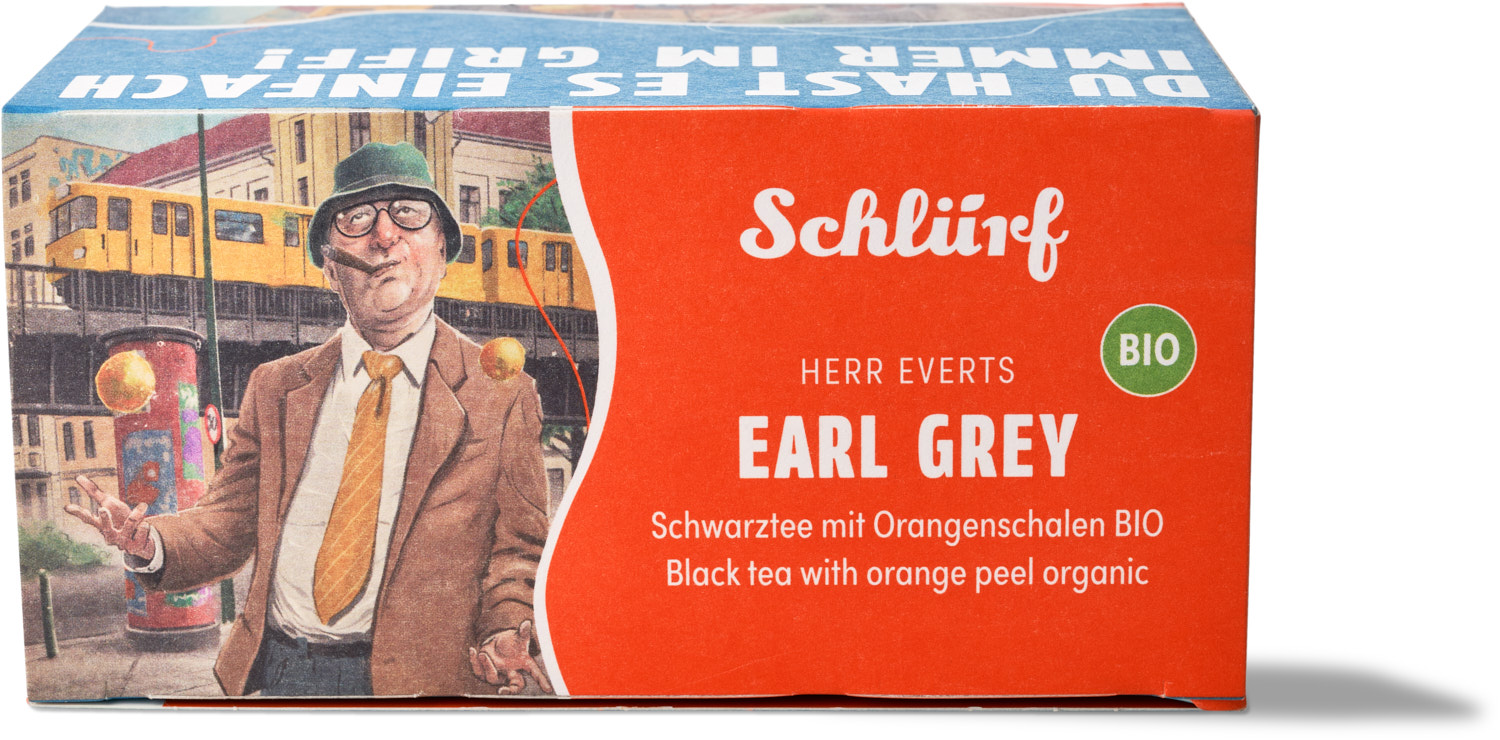 Herr Everts Earl Grey - Büdel Herr Everts Earl Grey - Büdel