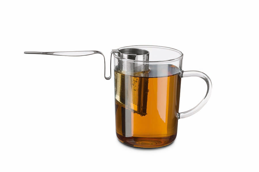 Tee-Sieb mt U-Griff (Ø: 3,5 cm; H: 7 cm; L: 14 cm) Tee-Sieb mt U-Griff (Ø: 3,5 cm; H: 7 cm; L: 14 cm)