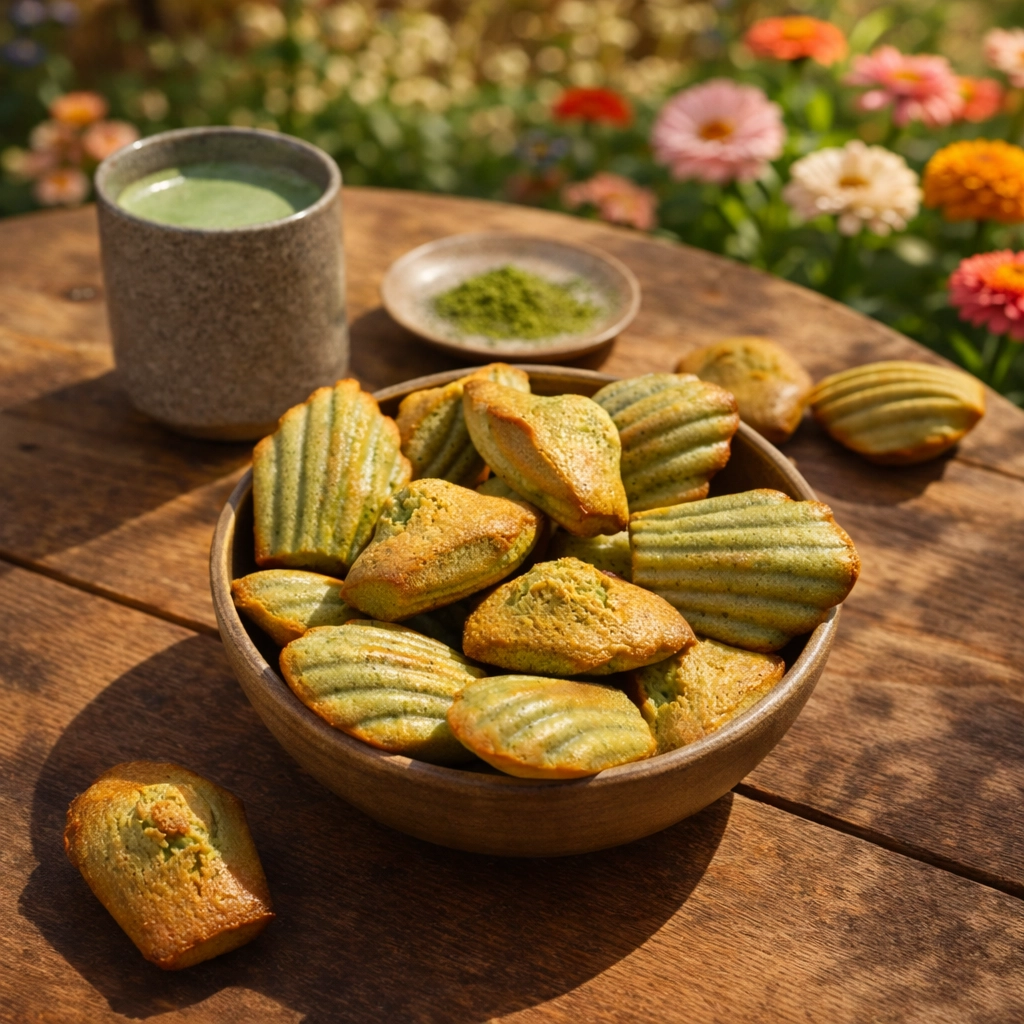Gruentee_Madeleines