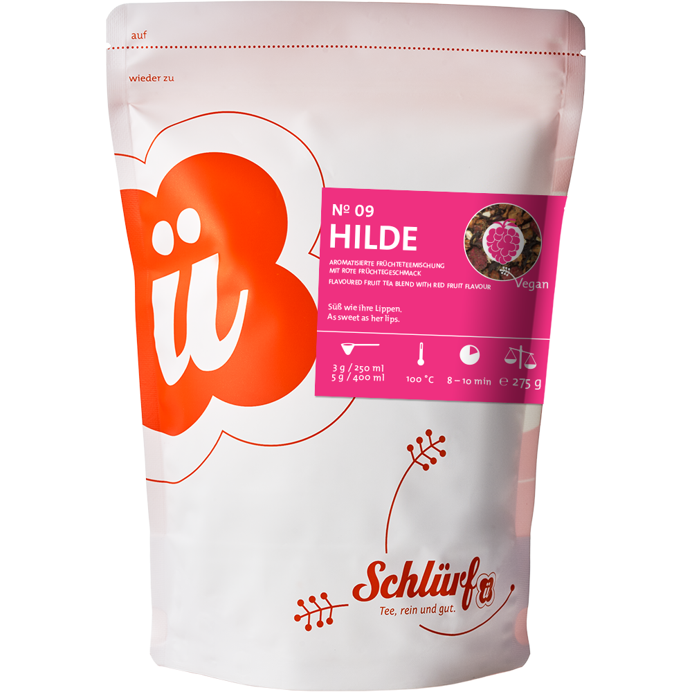 Eistee Set Hilde mit Glaskanne und Becher