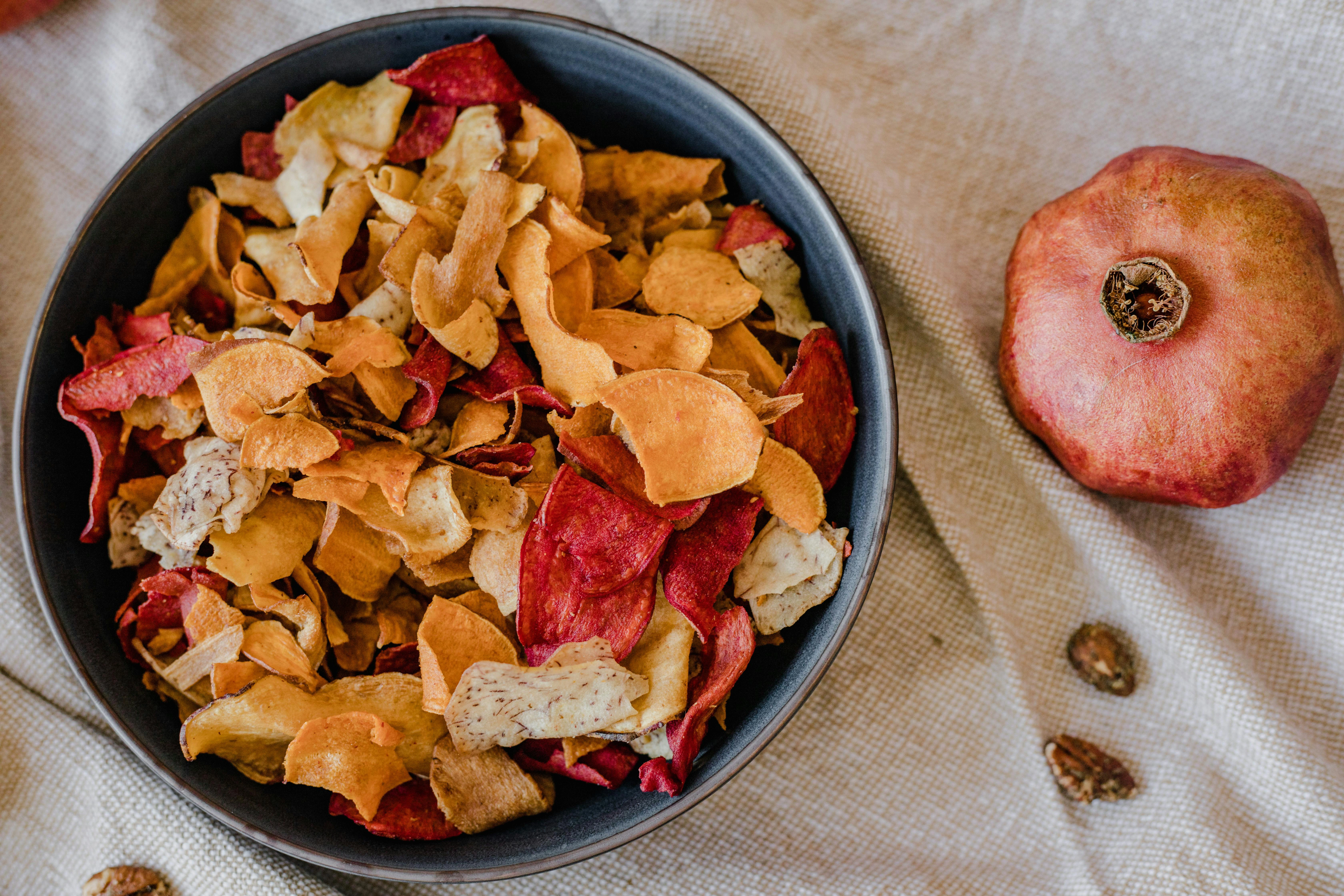 getrocknete Früchte mit Granatapfel