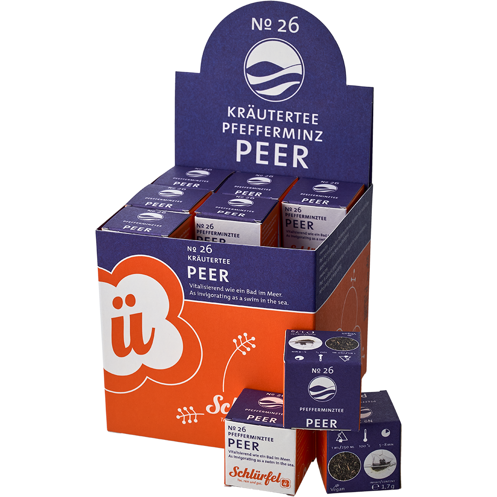 Käutertee "Peer" No. 26 - Schlürfel Käutertee "Peer" No. 26 - Schlürfel