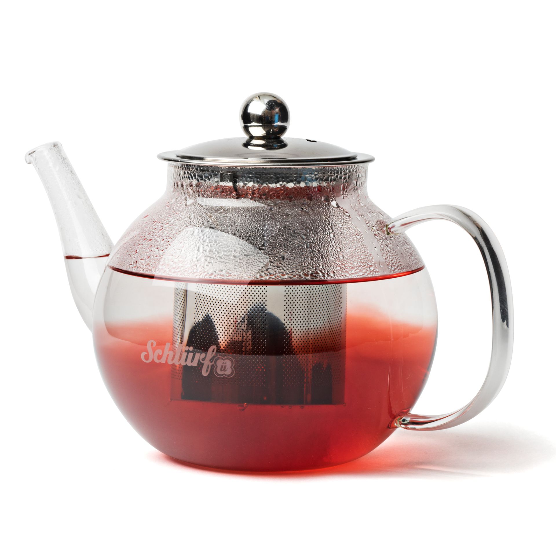 Eistee Set Hilde mit Glaskanne und Becher