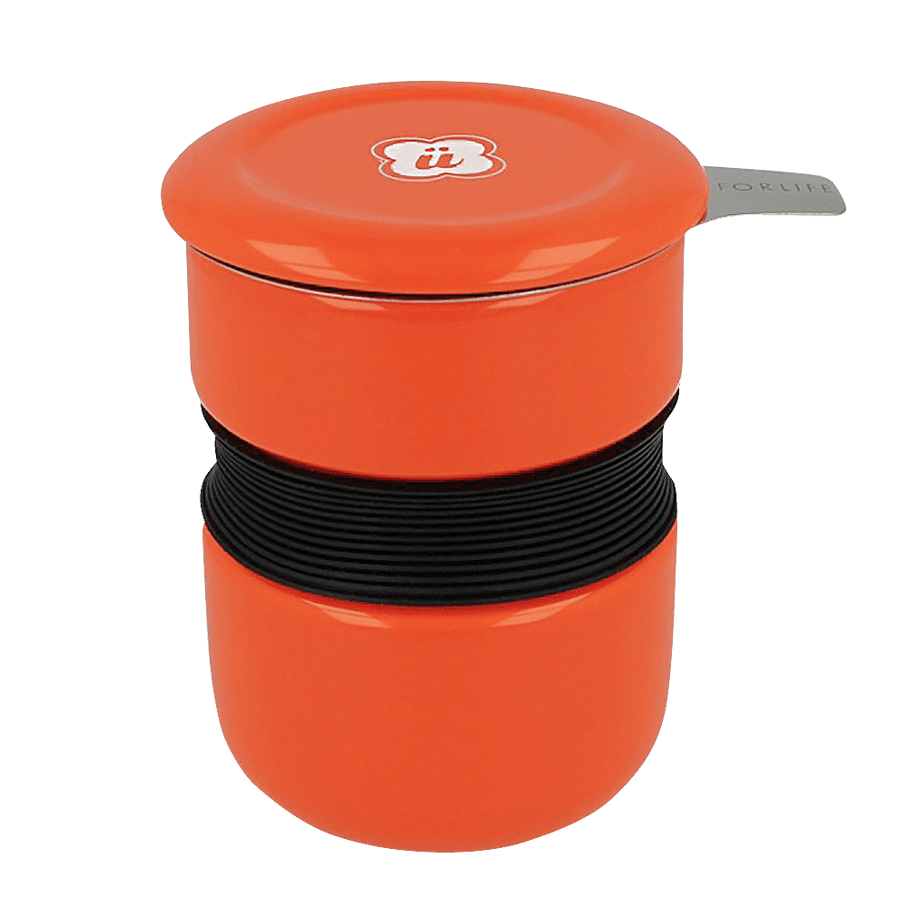 Becher mit Siebeinsatz und Ablage, 350 ml Becher mit Siebeinsatz und Ablage, 350 ml