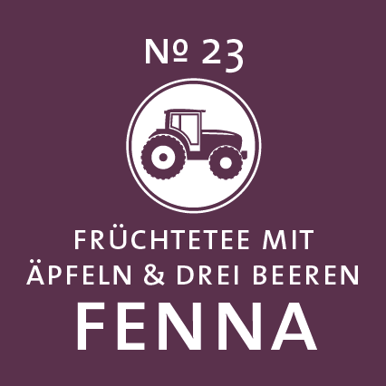 Schluerf | Fruit Tea | Fenna Label - 'Strong like her tractor' 