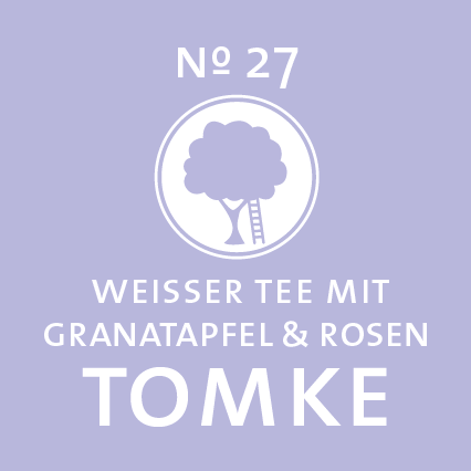 Schlürf | Wießer Tee | Tomke Label - 'Granatapfelstark wie Obstsalat' 