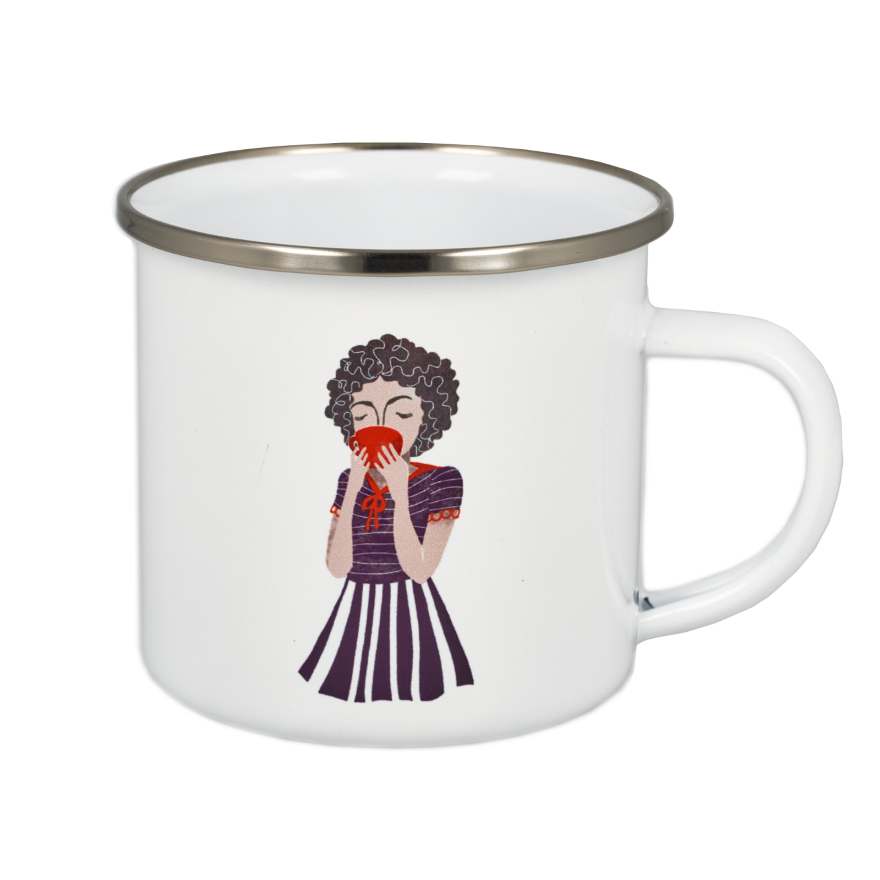 Teetasse Motiv Frau Ricklefs