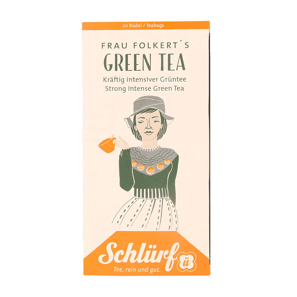 Frau Folkerts Green Tea - Büdel
