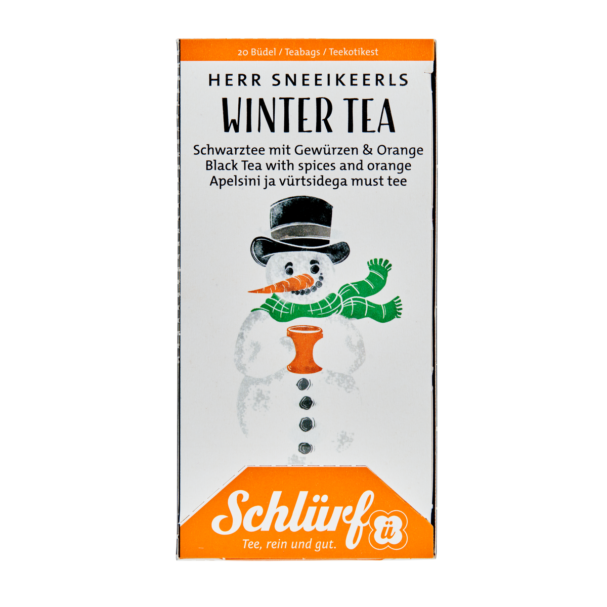 Herr Sneeikeerls Winter Tea - Büdel