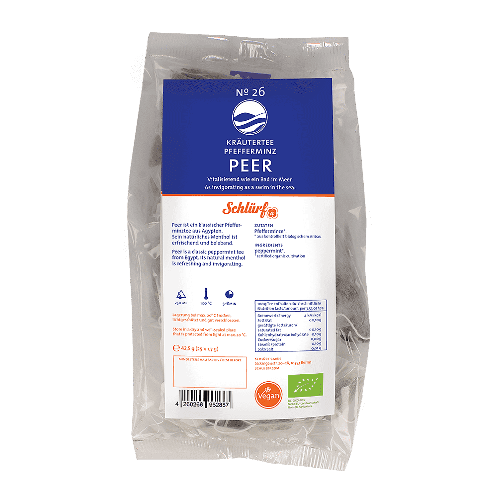 Kräutertee "Peer" No. 26 - Tüüte